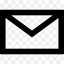 电子邮件信封轮廓图标
