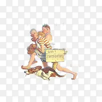 偷偷下河游泳