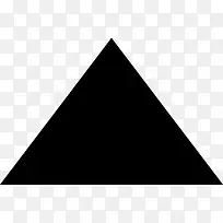 向上三角形符号图标