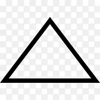 向上三角符号图标