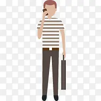 打电话的男人