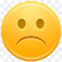 悲伤难过表情图标