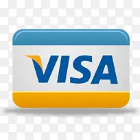 VISA银行卡图标