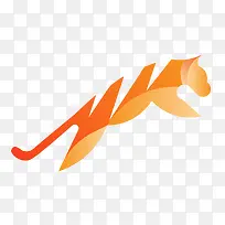 老虎logo标识设计