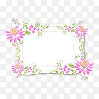 花卉边框png图片