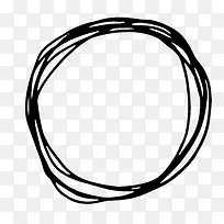 黑色的圆环