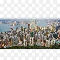 俯瞰香港香港风光香港楼宇图片
