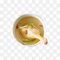 清淡鸡汤装饰图案