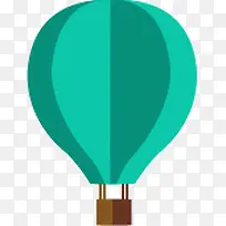 气球 氢气球 绿色