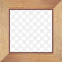 正方形木相框
