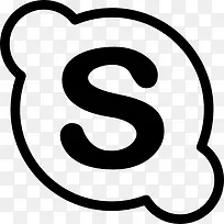 Skype 图标