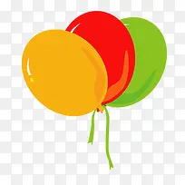 儿童节节日庆祝氢气球