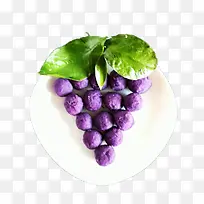 紫薯球拼盘