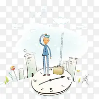 城市人时钟