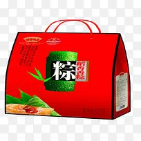 红色粽子礼盒