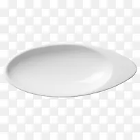 白色简约装饰餐具盘子设计图