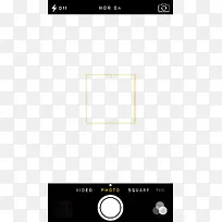 蒸汽波风格免抠手机牌照框