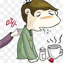 卡通咳嗽