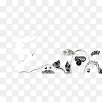 数字5图案