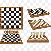 矢量国际象棋棋盘
