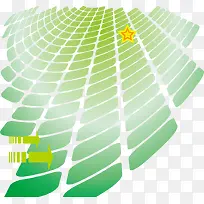 绿色背景矢量图
