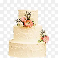 白色玫瑰结婚蛋糕