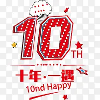 十年一遇
