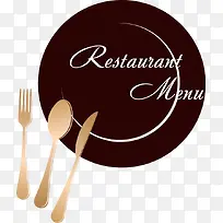 餐厅菜单标志logo设计