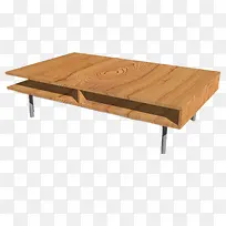 木质收纳桌子