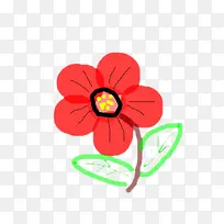 手绘小花