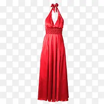 红色礼服长裙