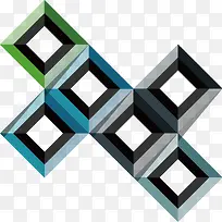 创意几何立方体