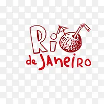 RIO酒果汁卡通矢量素材