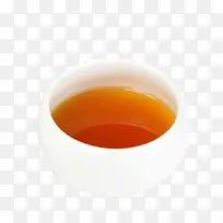 白色碗的姜汤