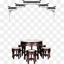 古代桌椅