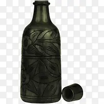 青铜铁器葡萄酒瓶
