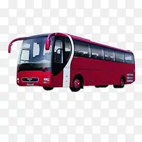 红色公交车
