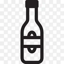 伏特加酒瓶图标
