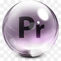 PR水晶软件桌面网页图标