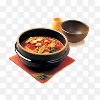 砂锅里煲汤