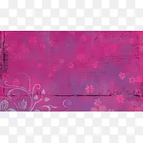 紫色印花海报背景七夕情人节
