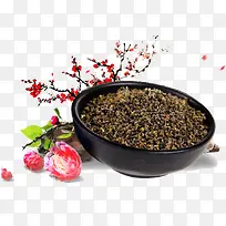 吴茱萸和梅花