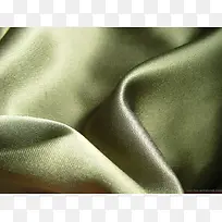 绿色柔顺丝绸海报背景