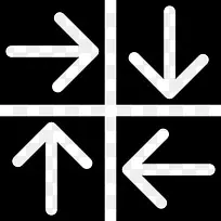 四箭法在不同的方向图标