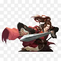 美男剑客游戏原画