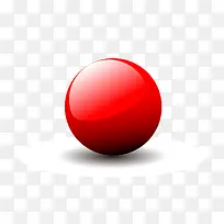 红色的卡通球形促销标签