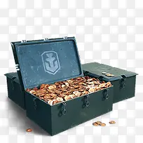 合成金币效果游戏场景