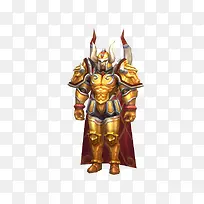 黄金铠甲战士游戏人物