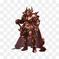 铠甲战士人物游戏原画