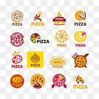 美食披萨LOGO标志矢量图